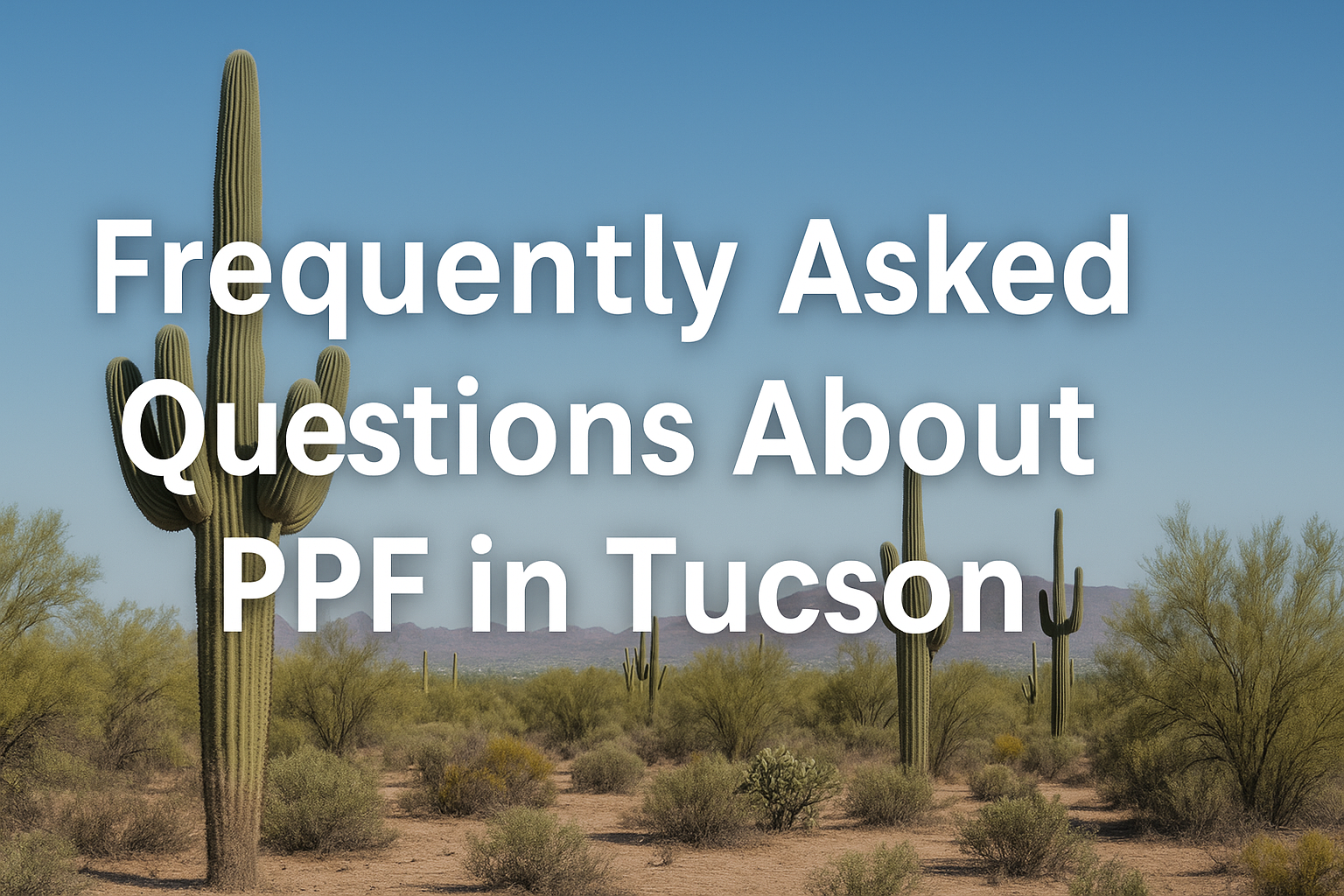 Frequently Asked Questions About PPF In Tucson